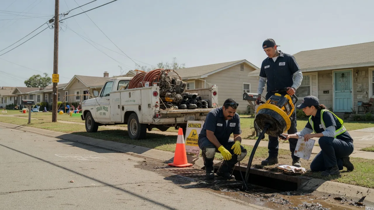 Drain Cleaning in Achille, OK near me
